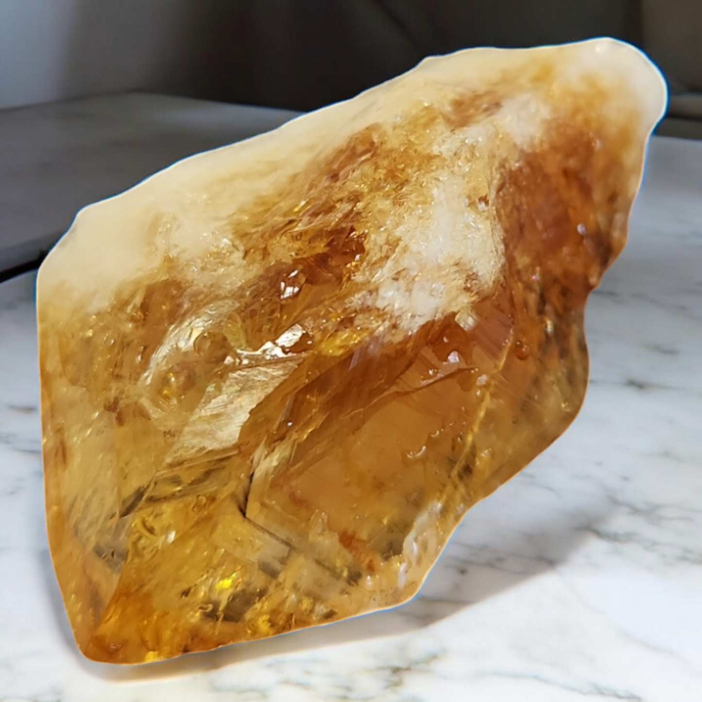 Citrine healing crystal