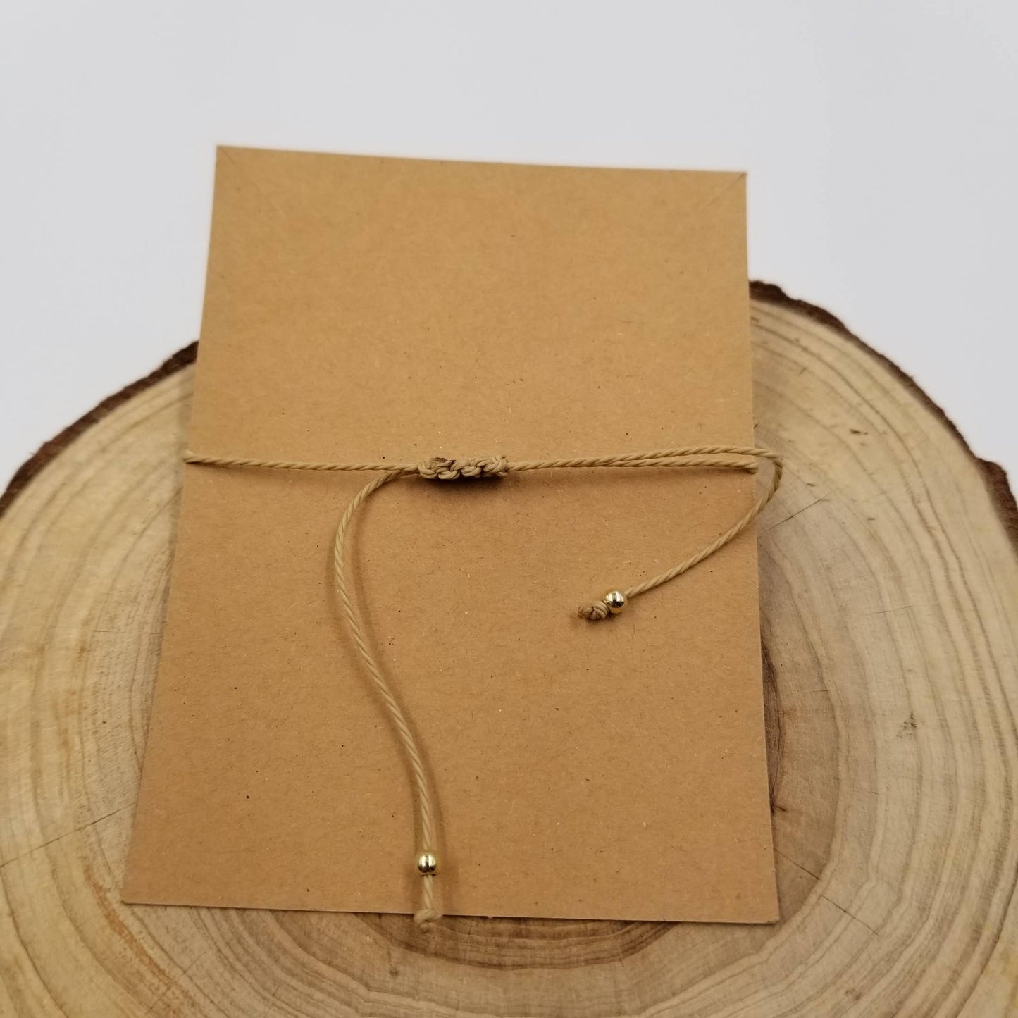 Natural Stone Handwoven Zodiac Bracelet with Card